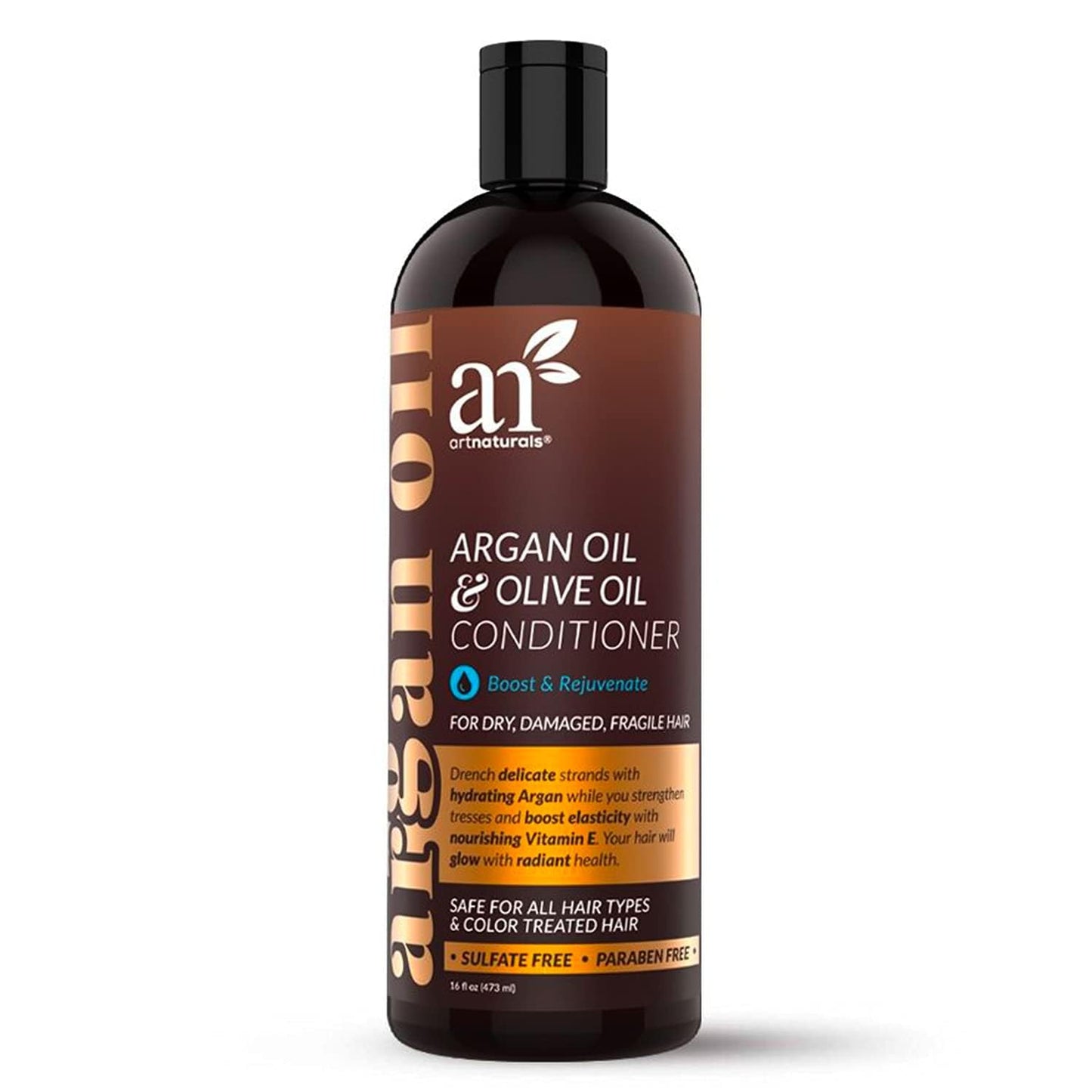 ArtNaturals Argan Hair Growth Conditioner – Sulfate Free Treatment for Thinning Hair, Hair Loss & Regrowth – With Biotin, Argan Oil, Keratin & Caffeine – 16 Fl Oz