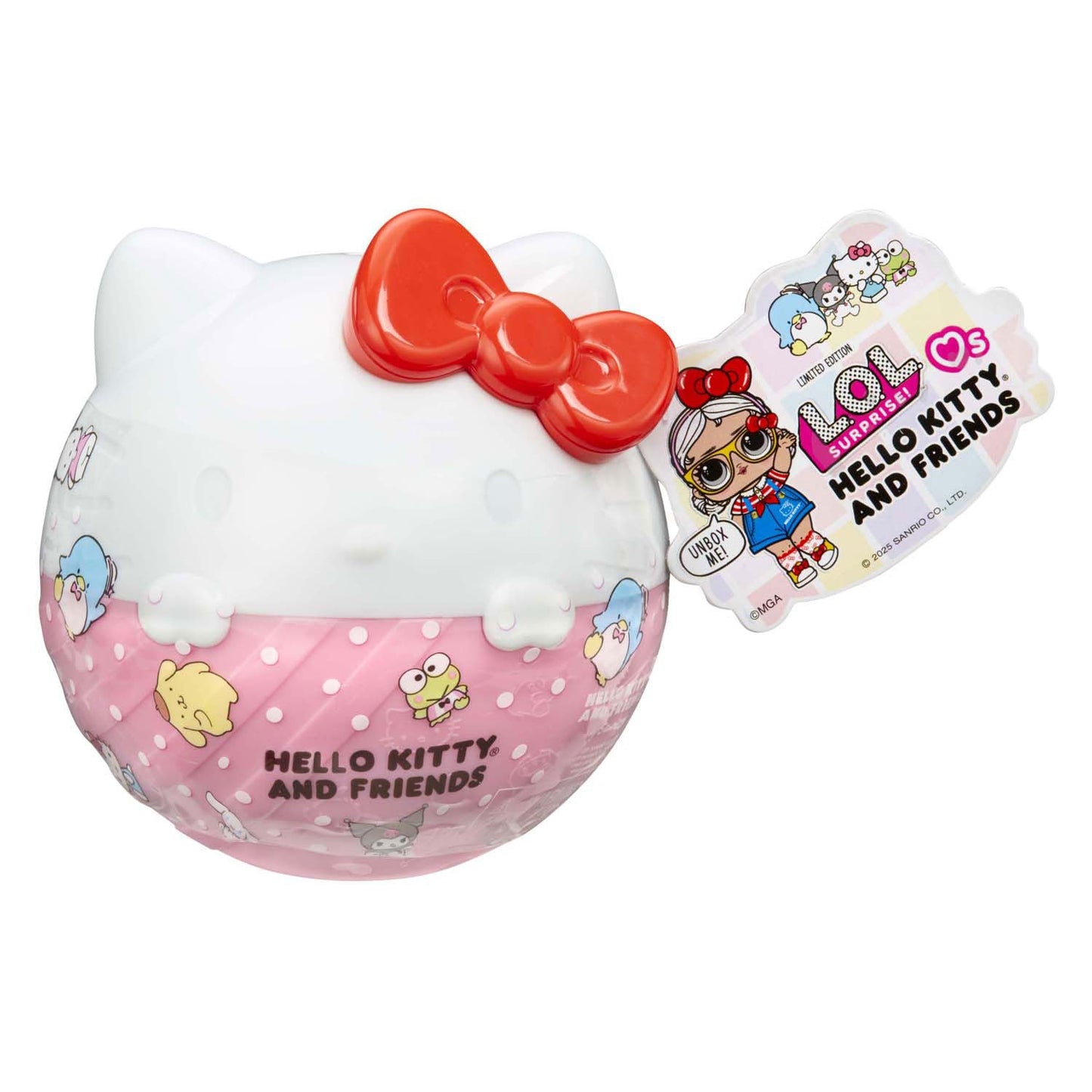 LOL Surprise! Loves Hello Kitty and Friends with 7 Surprises – 8 Limited-Edition Dolls – Great Gift for Kids Ages 4+
