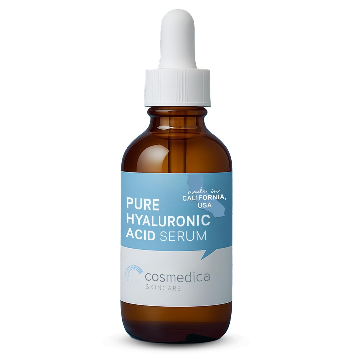 Hyaluronic Acid Serum 100% Pure – Anti-Aging, Intense Hydration, Wrinkle Reducing, Brightening, Non-Greasy, Paraben-Free, 2oz