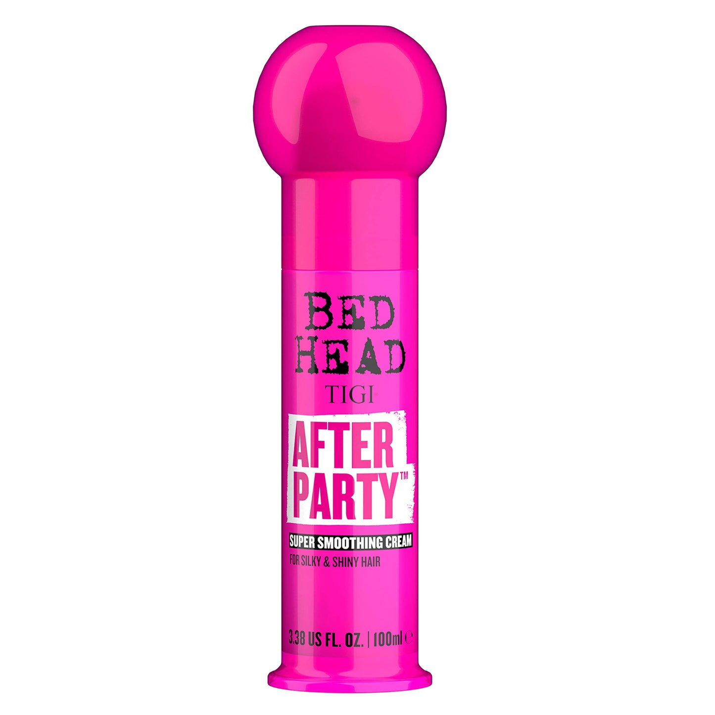 Bed Head by TIGI After Party Super Smoothing Cream | Anti-Frizz Styling Cream with Shine & Humidity Protection for Frizzy, Dull, or Coarse Hair, 3.38 fl oz