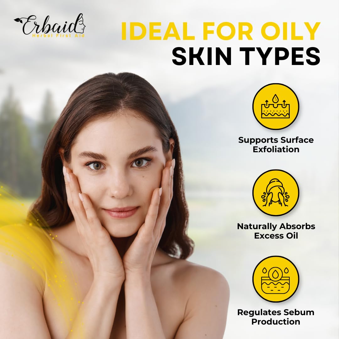 10% Sulfur Soap Bar for Face & Body – Natural Acne Cleanser with Tea Tree, Lemongrass, Vitamin E & Coconut Milk, Made in USA