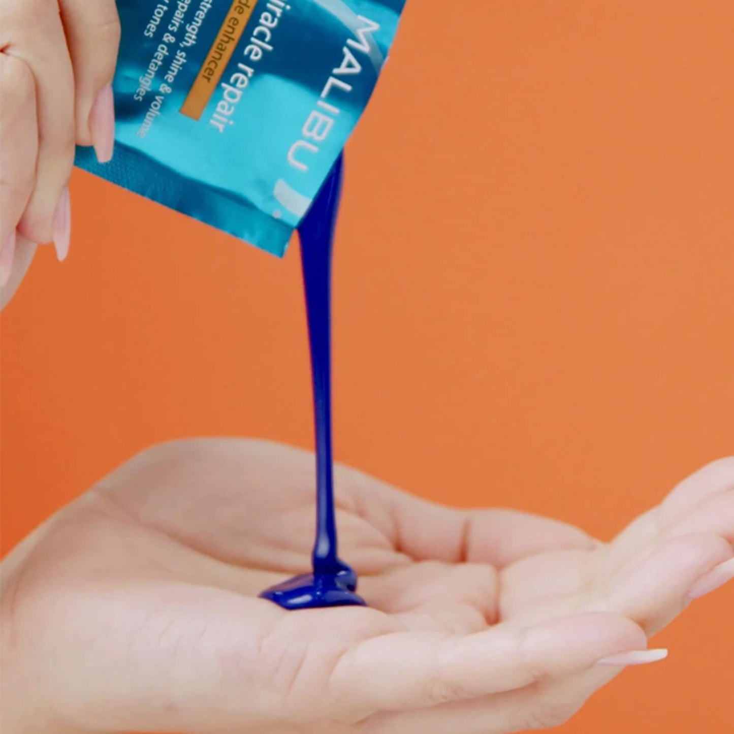 Malibu C Miracle Repair Hair Reconstructor Blonde Enhancer (1 Packet) | Nourishing Repair Treatment for Damaged, Discolored Blonde Hair