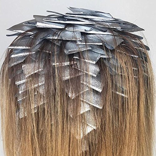FRAMAR Silver Hair Foil Roll – 320 ft Salon Foils for Hair Highlighting, Long Hair Highlights & Balayage, Professional Foil for Stylists