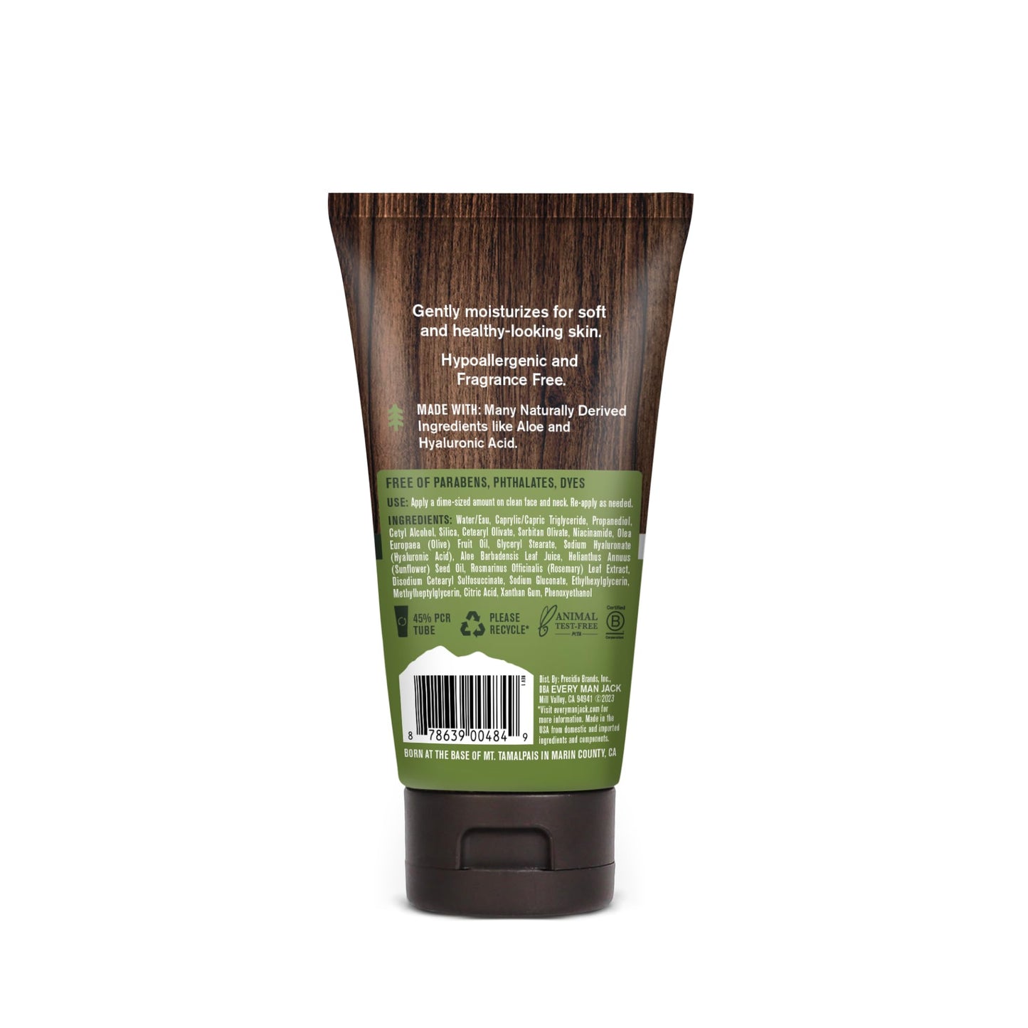 Every Man Jack Daily Face Wash & Moisturizer Bundle for Men – Hydrating Skincare Routine with Hyaluronic Acid, Niacinamide & Aloe