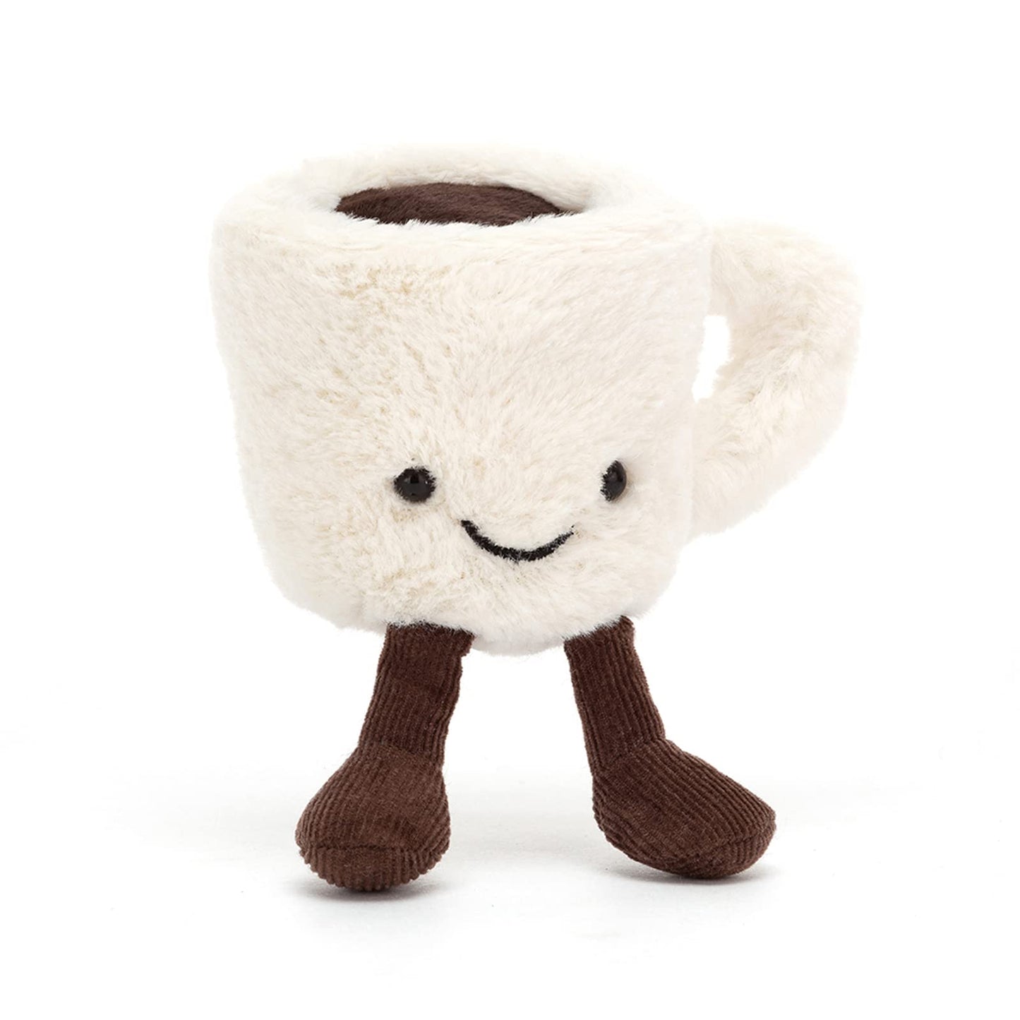 Jellycat Amuseables Espresso Cup Coffee Stuffed Toy, 4 inches - Drink Plush - Fun Gift Idea