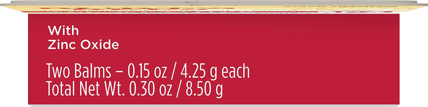 Burt's Bees All Weather SPF 15 Lip Balm, Water-Resistant Lip Moisturizer, Tint-Free, Natural Conditioning Treatment, 2 Tubes, 0.15 oz.