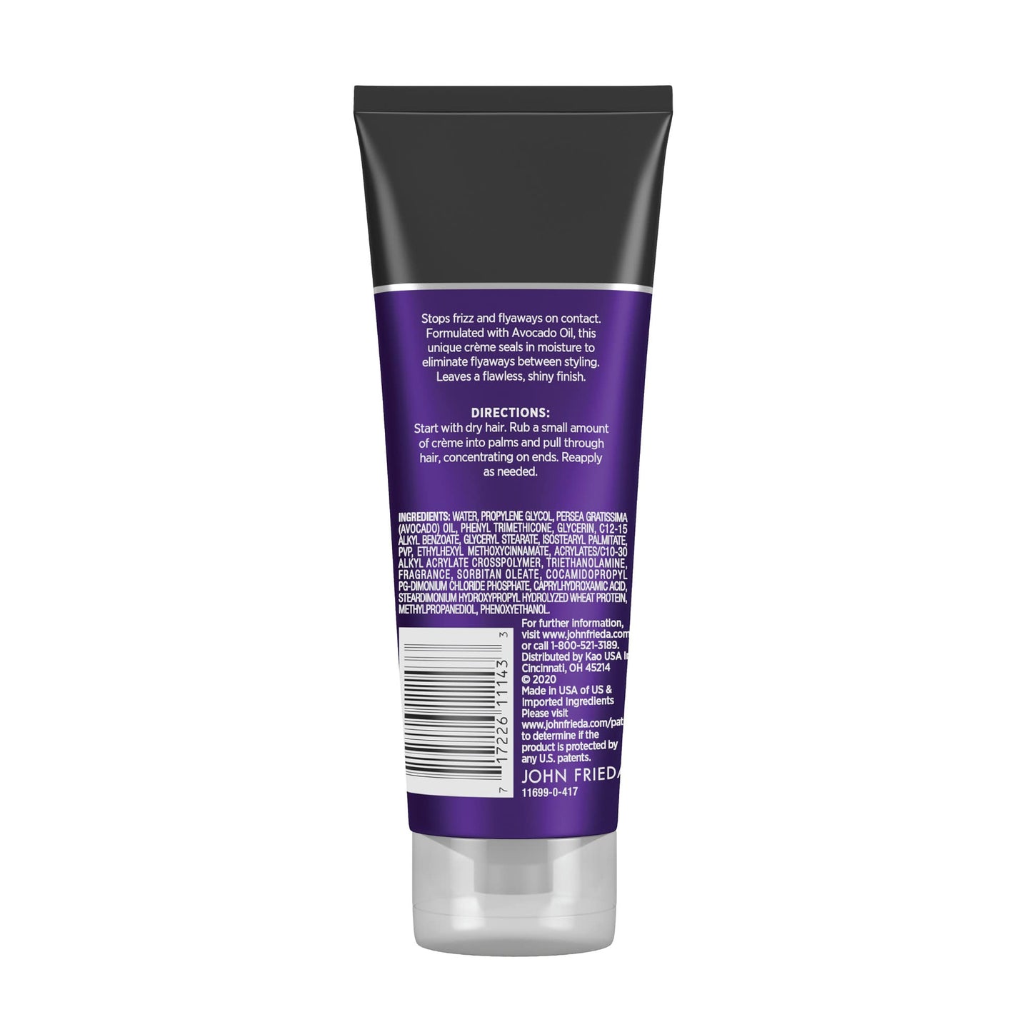 John Frieda Frizz Ease Secret Weapon Touch-Up Crème - Anti-Frizz Styling Cream for Smooth, Frizz-Prone Hair, 4 Oz