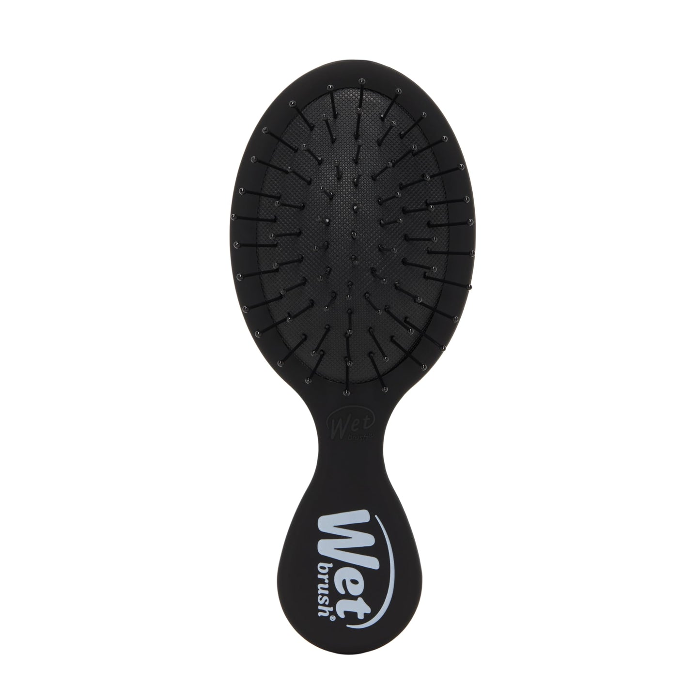 Wet Brush Mini Detangler Hair Brush Black Frost | Travel Size Detangling Brush with Ultra-Soft IntelliFlex Bristles | Pain-Free for All Hair Types