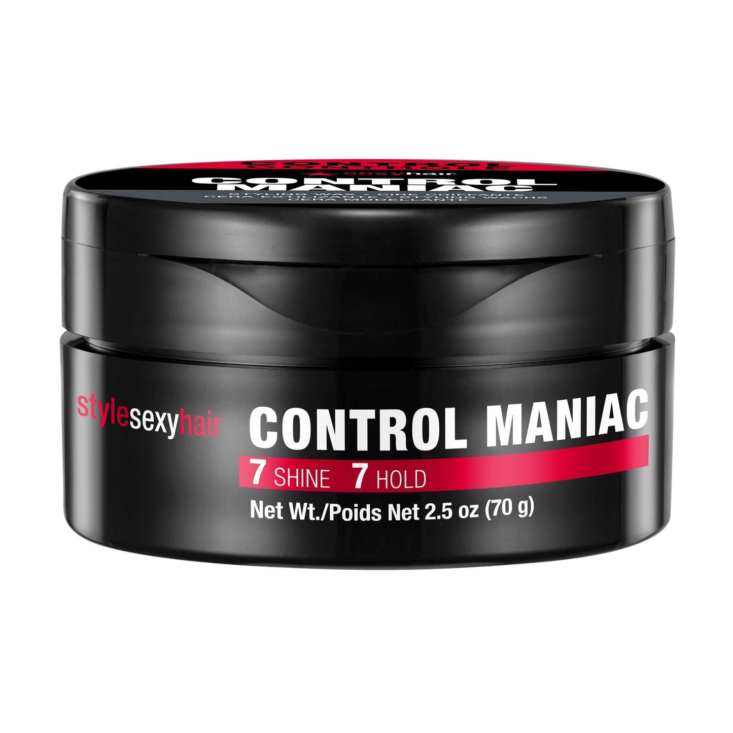 SexyHair Style Control Maniac Styling Wax, 2.5 Oz | Provides Definition | Long Lasting Shapes and Styles | Adds Shine