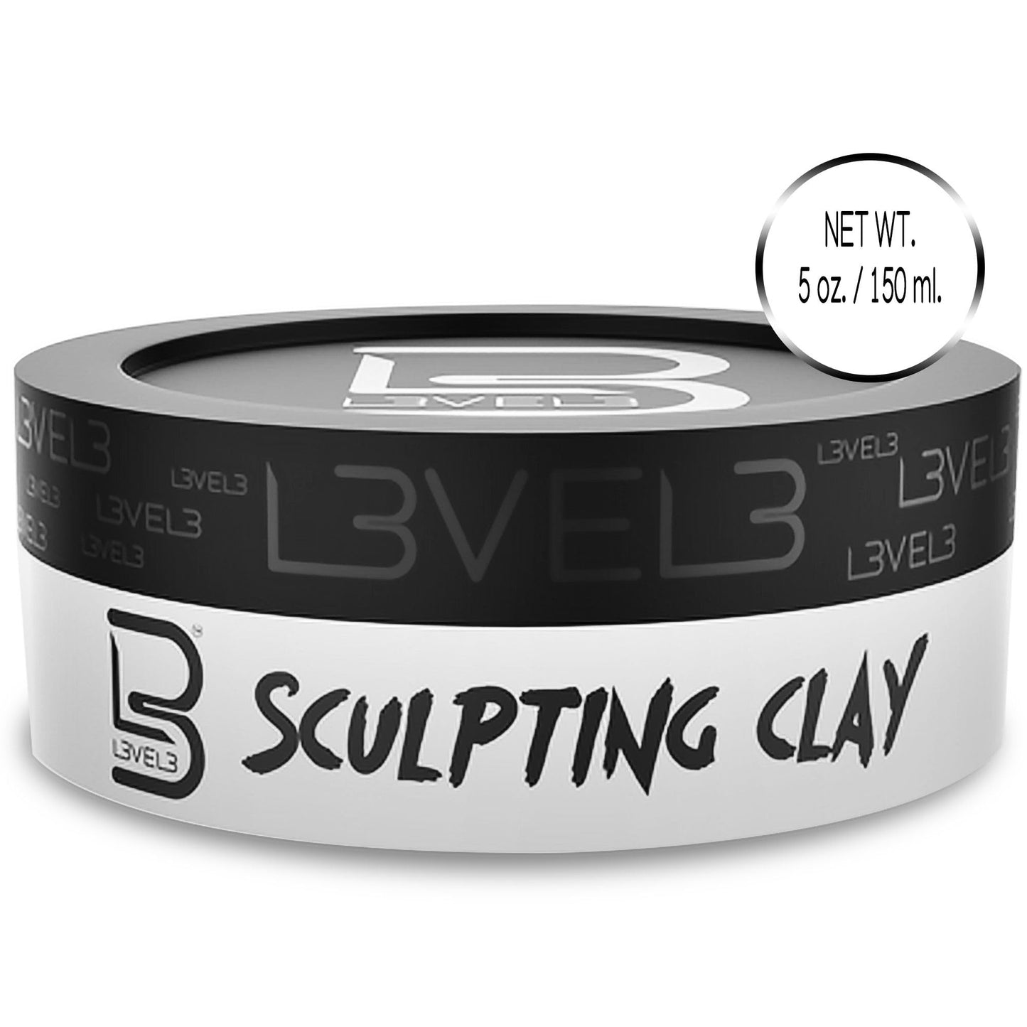 L3 - Level 3 Hair Sculpting Clay - Premium Grade Hair Clay for the Perfect Look - Long Lasting Hair Styling Product for Men