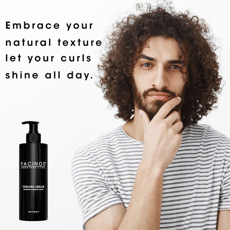 Pacinos Curling Cream - All Day Cream For Curly Hair with Gentle Formula