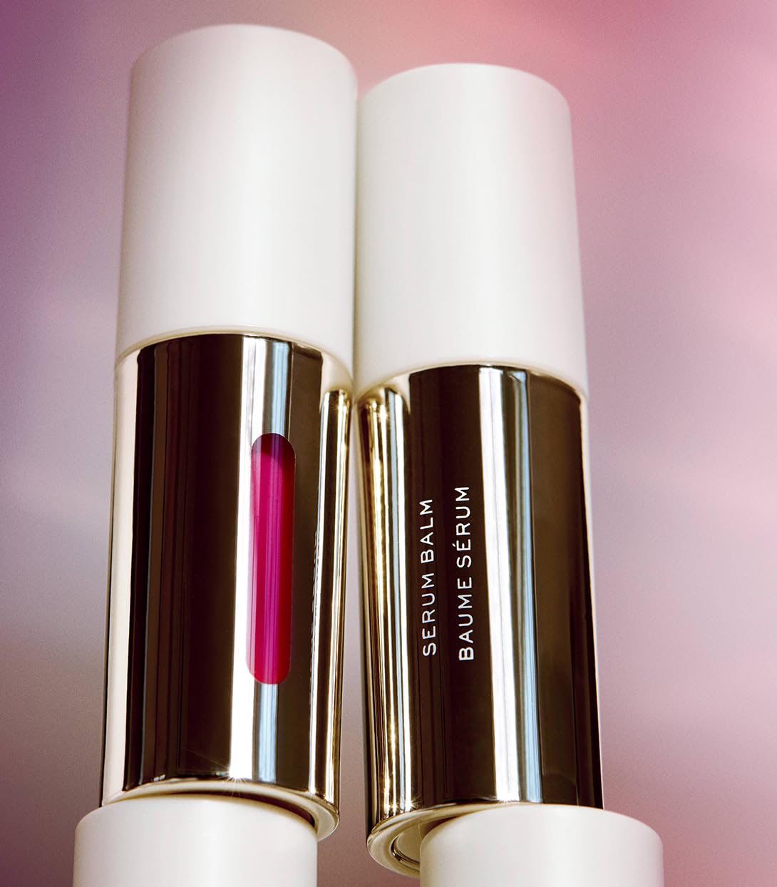 MAKE Beauty Serum Balm Lip Oil – Vegan Hydrating Gloss with Plumping Effect, Softens & Smooths Lips, Shiny Lip Treatment – Halo Moon