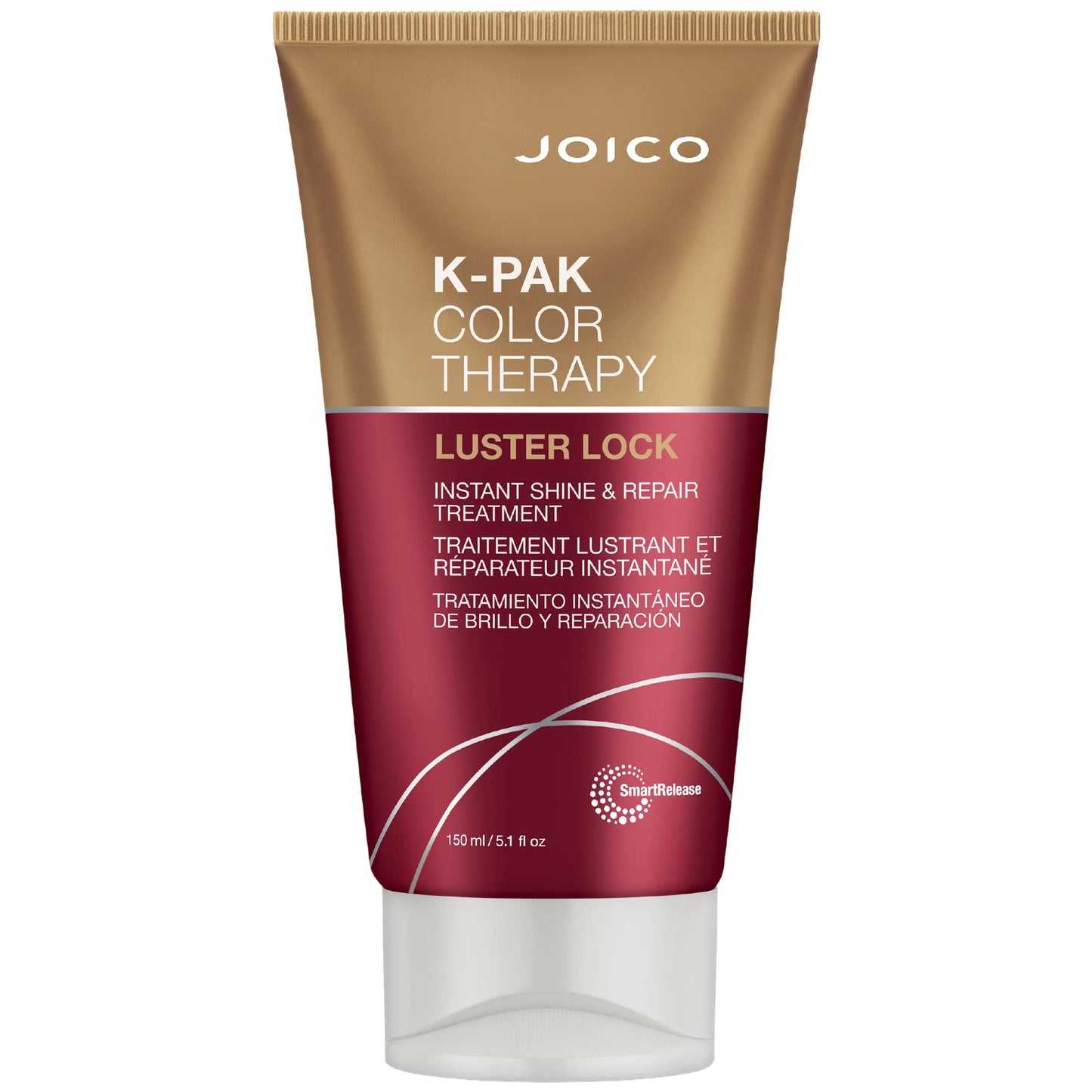 Joico K-PAK Color Therapy Luster Lock Shine & Repair Treatment | Boosts Color Vibrancy & Strength | With Keratin & Argan Oil | 5.1 Fl Oz