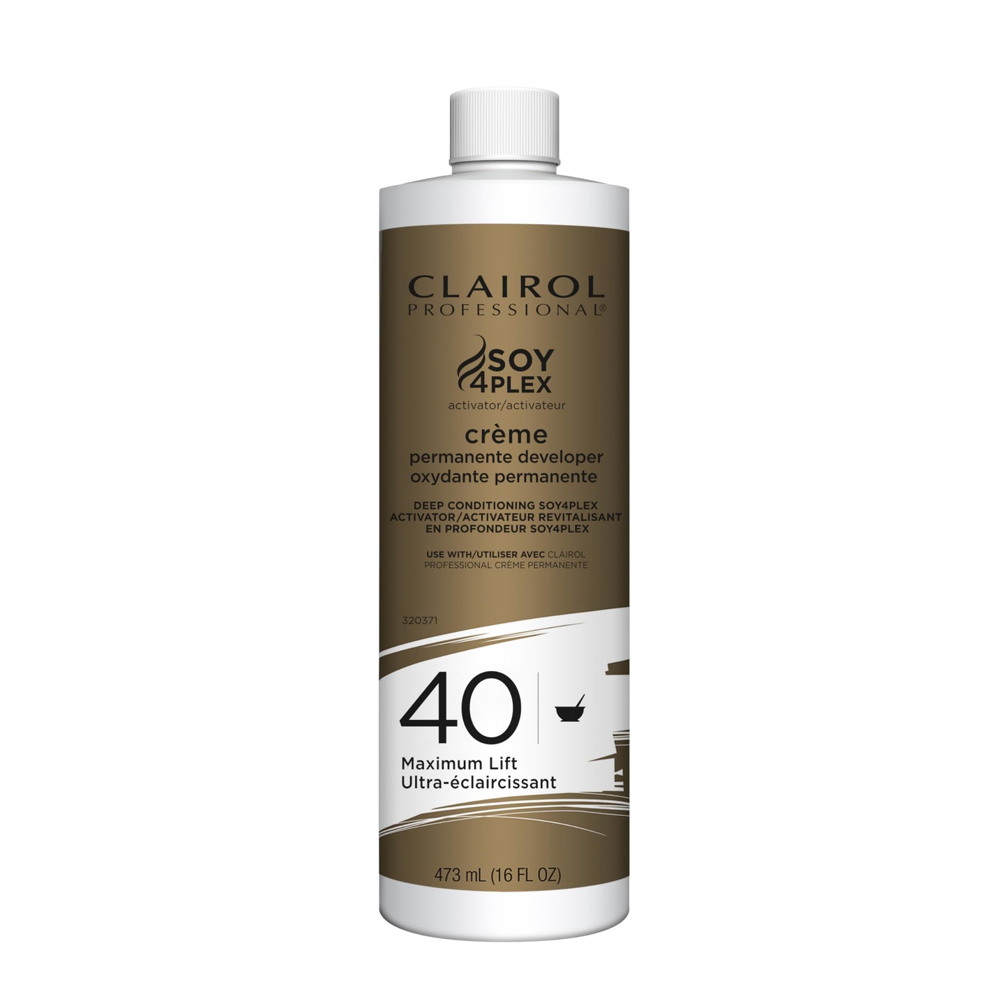 Clairol Professional Crème Permanente 40 volume Hair Developer, 16 oz. - Packaging May Vary