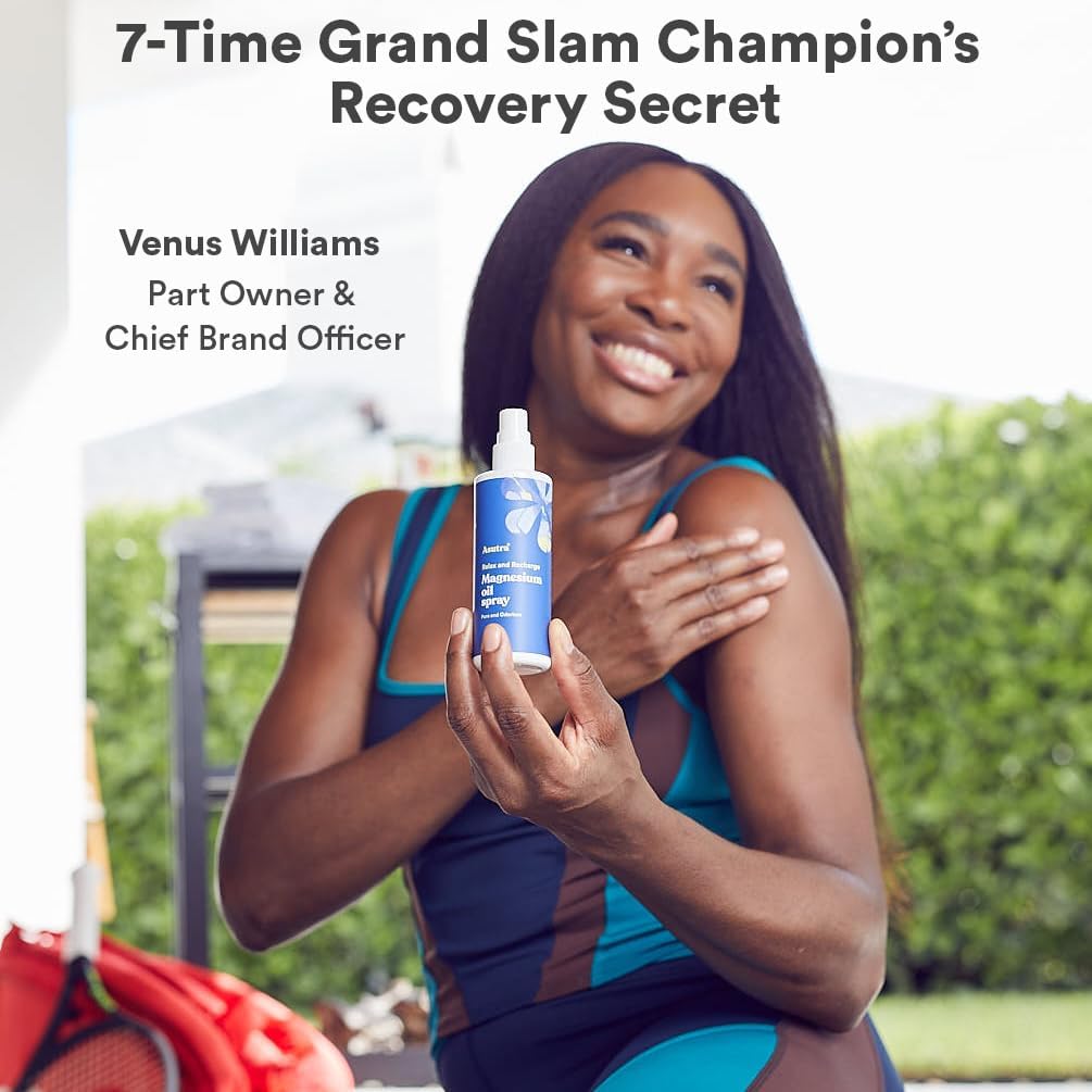 ASUTRA Magnesium Oil Spray, 4 fl oz - Topical Magnesium, Rapid Absorption, Pure, Odorless and Non-Greasy, Magnesium Derived from Zechstein Seabed