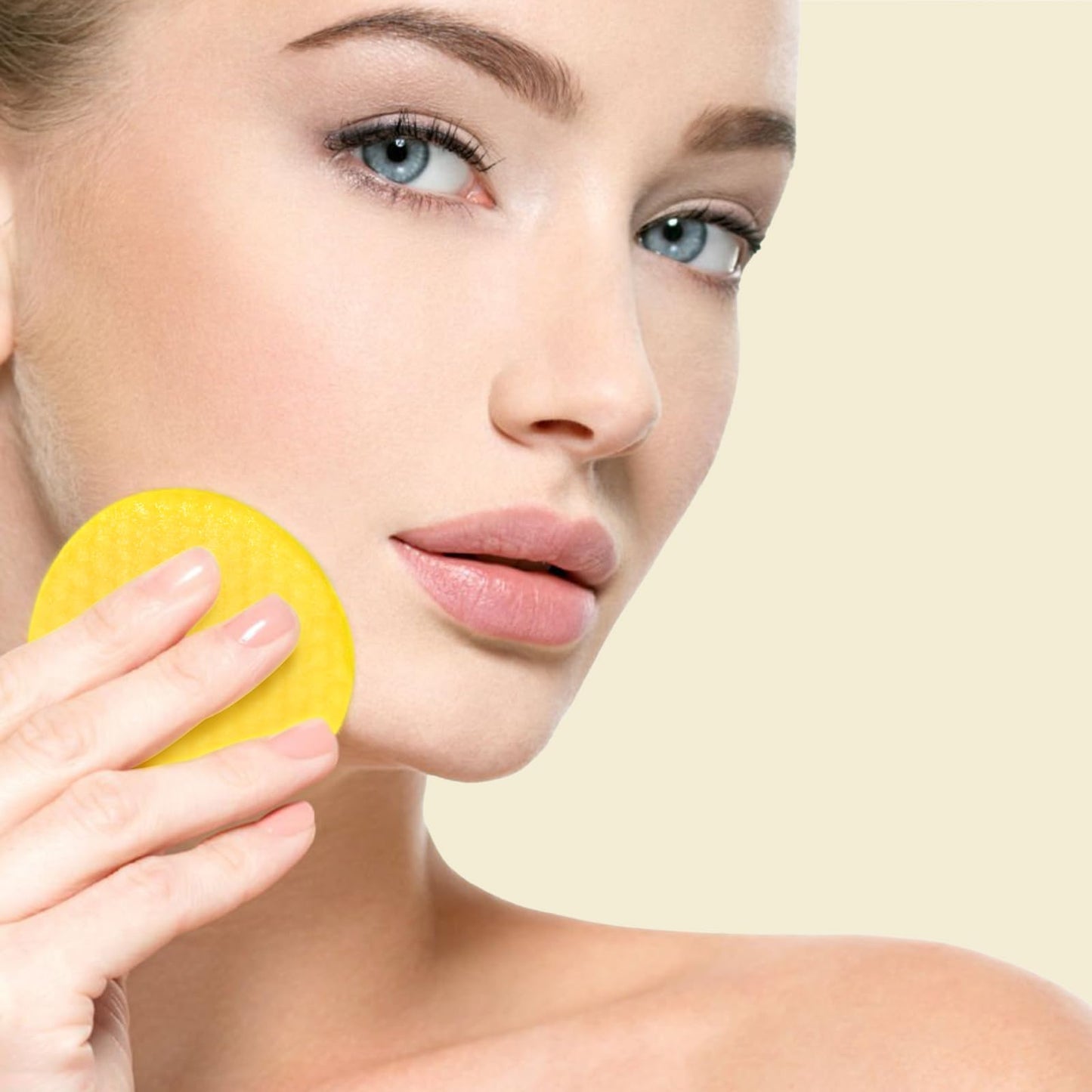 Kojic Acid and Turmeric Cleansing Pads, 50 Pcs, for Face Cleansing and Exfoliation