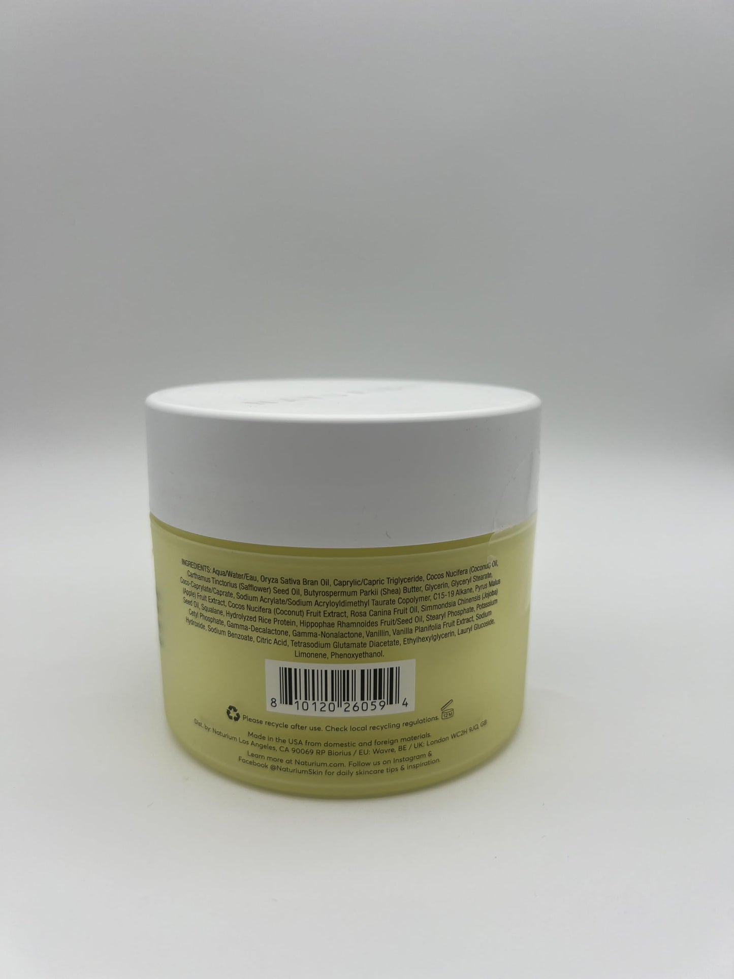 Naturium The Glow Getter Whipped Multi-Oil Body Butter, Firming Cream & Body Moisturizer with Shea Butter, 7.7 fl oz