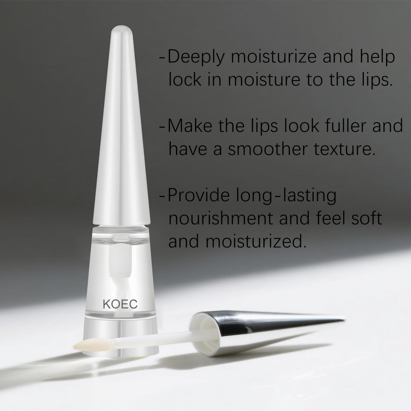 XUHUIT Lip Plumper Gloss Set | Hydrating and Volumizing Lip Treatment | Smooth Wrinkles and High Shine | Formula with Hyaluronic Acid (2)