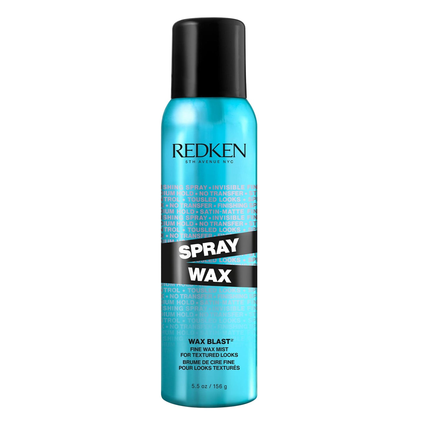 Redken Spray Wax Invisible Texture Mist – Finishing Spray-Wax for All Hair Types, Adds Volume, Body & Dimension with Satin-Matte Finish, Medium Hold, 5.5 Oz