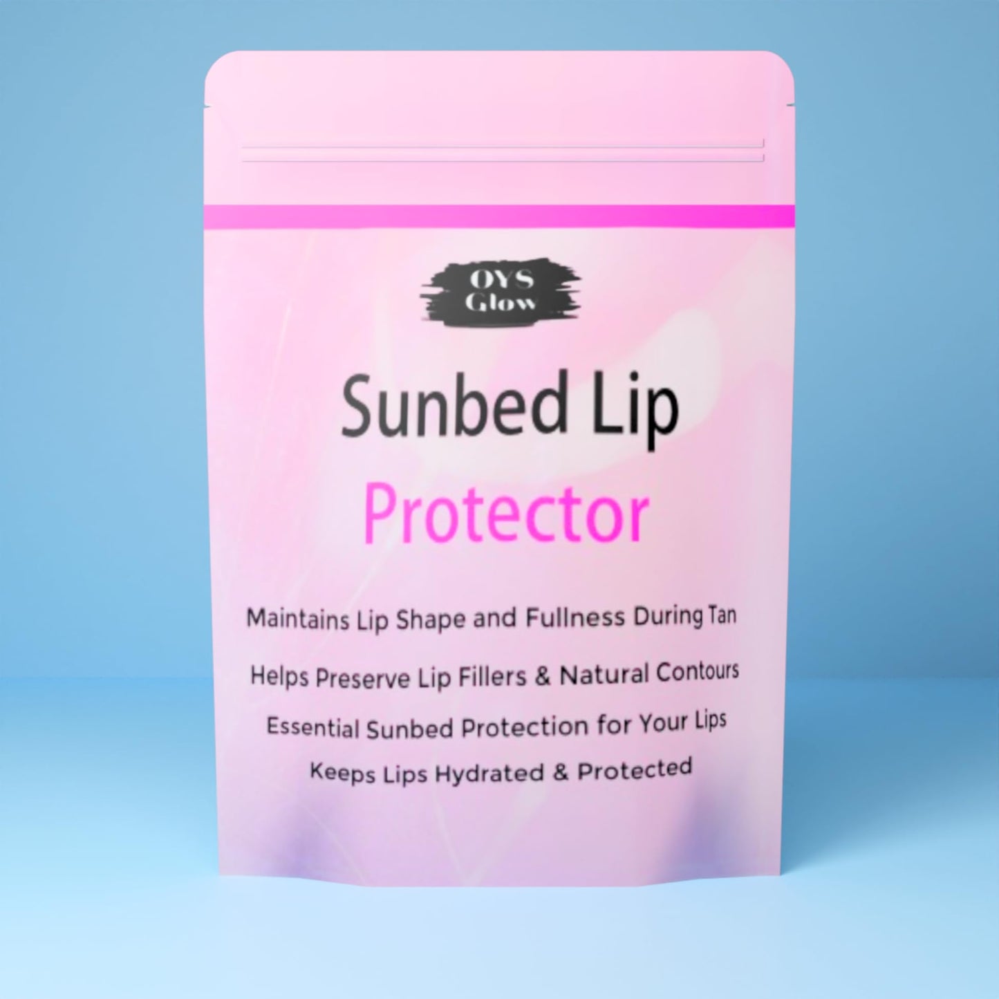 Sunbed Protective Lip Cover, UV Shield for Lips on Sunbed, Silicone Material Skincare for Tanning Sessions