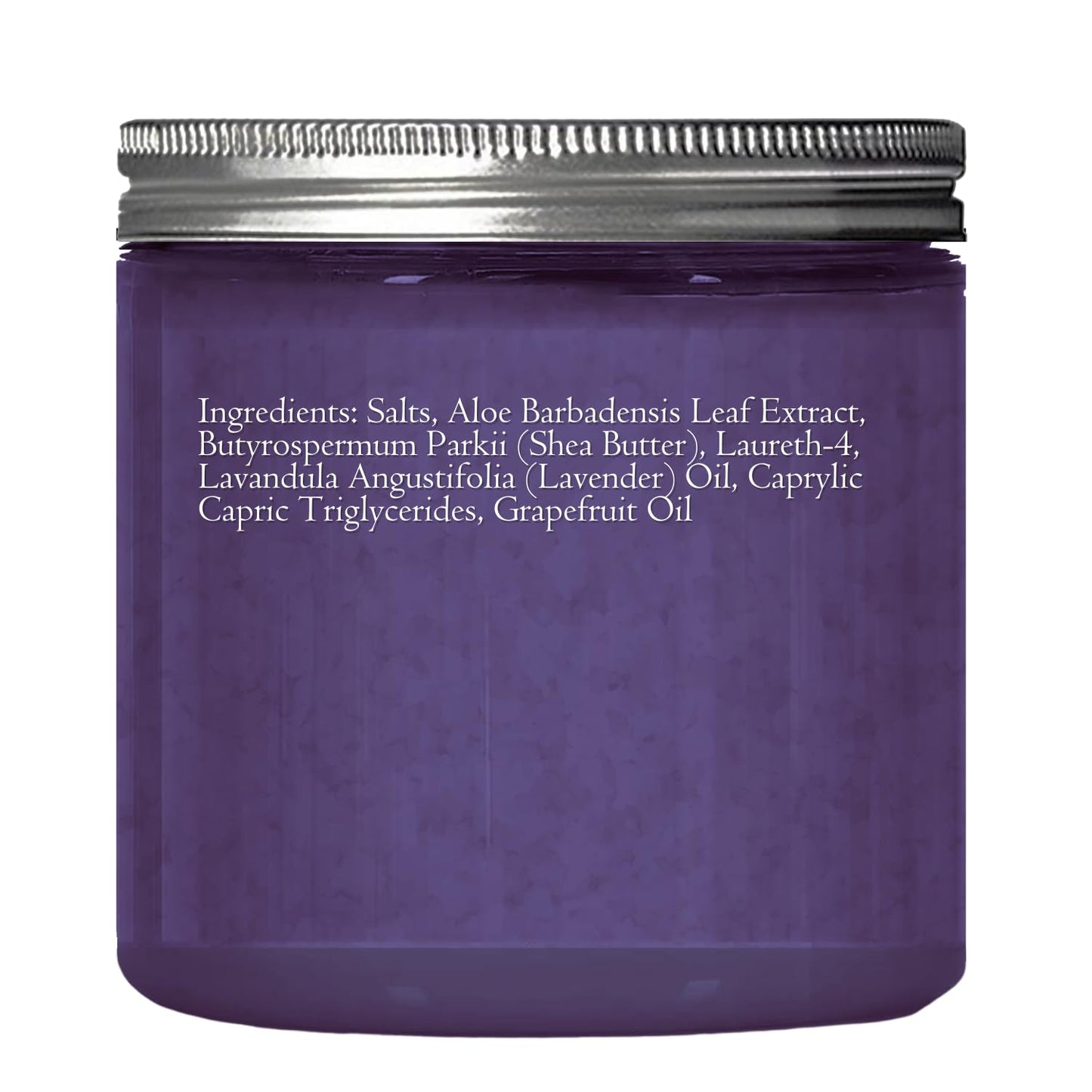 Lavender Body & Foot Scrub 10oz – Shea Butter & Coconut Oil Infused, Relaxing Fragrance, Perfect Stocking Stuffer for Serene Skin Care
