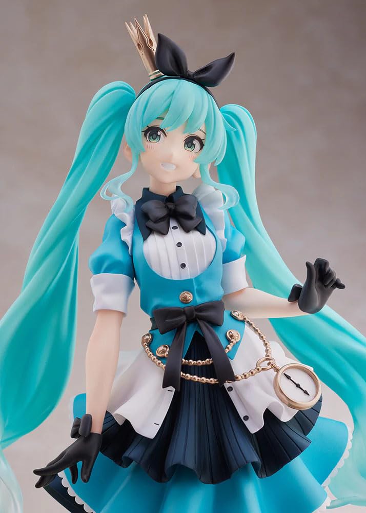 Taito Hatsune Miku Princess AMP Figure ~Alice ver.~ Prize Figure
