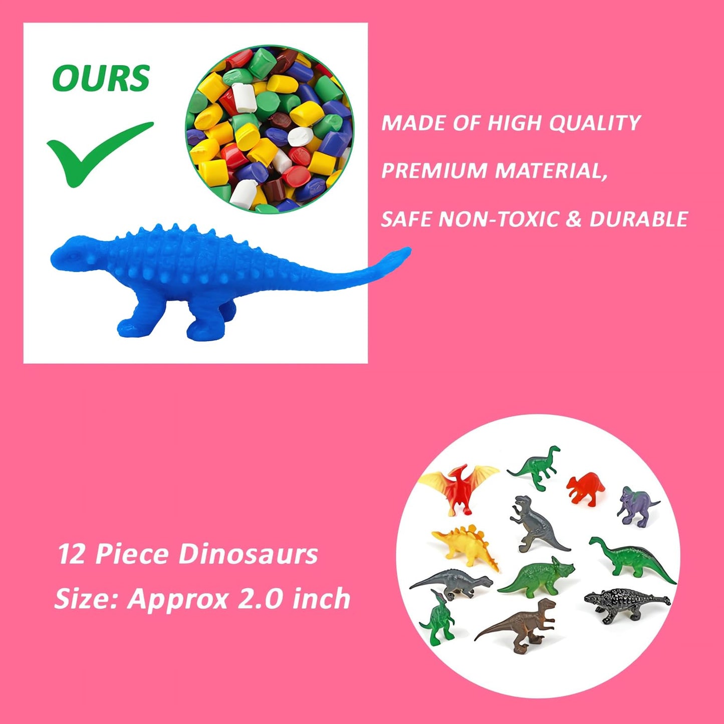 Dino Eggs Dig Kit 12-Pack – Dinosaur Excavation Science Kits for Kids 3-12, Easter Basket & Stocking Stuffer Toys for Boys & Girls