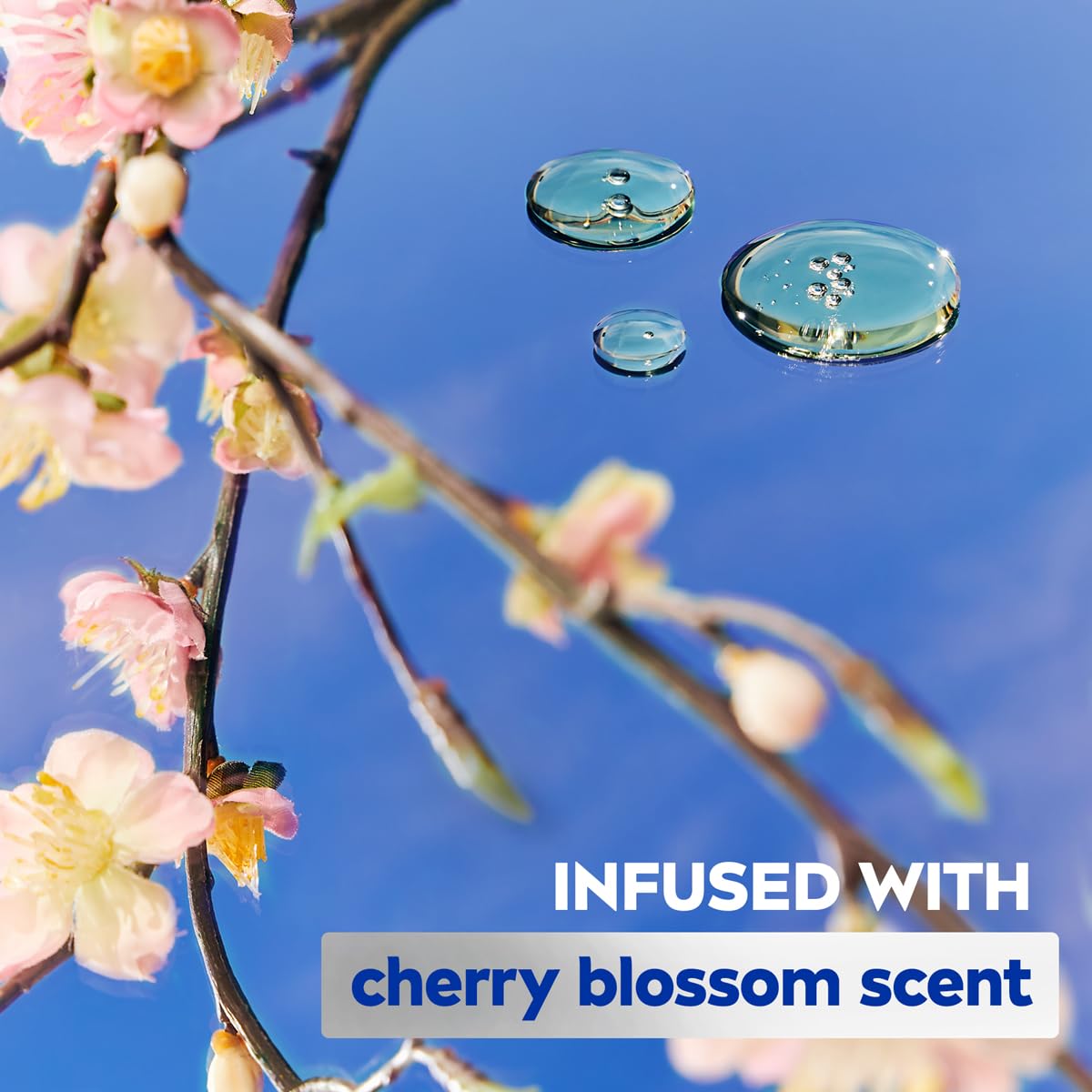 NIVEA Cherry Blossom & Jojoba Oil Body Lotion for Women, Fast-Absorbing, Non-Greasy, 48H Moisture, 16.9 Fl Oz Pump Bottle