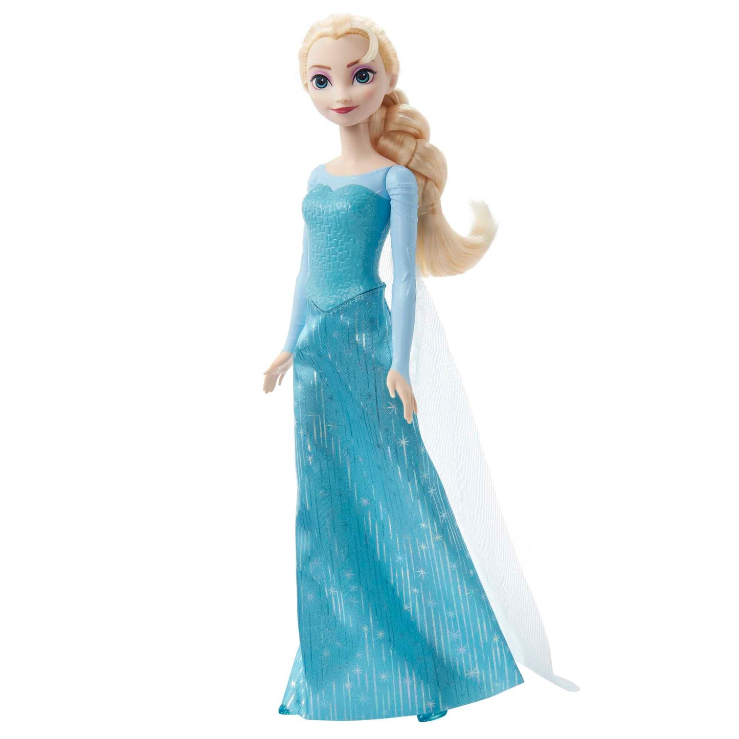 Mattel Disney Princess Dolls, Elsa Posable Fashion Doll with Signature Clothing and Accessories, Disney's Frozen Movie Toys