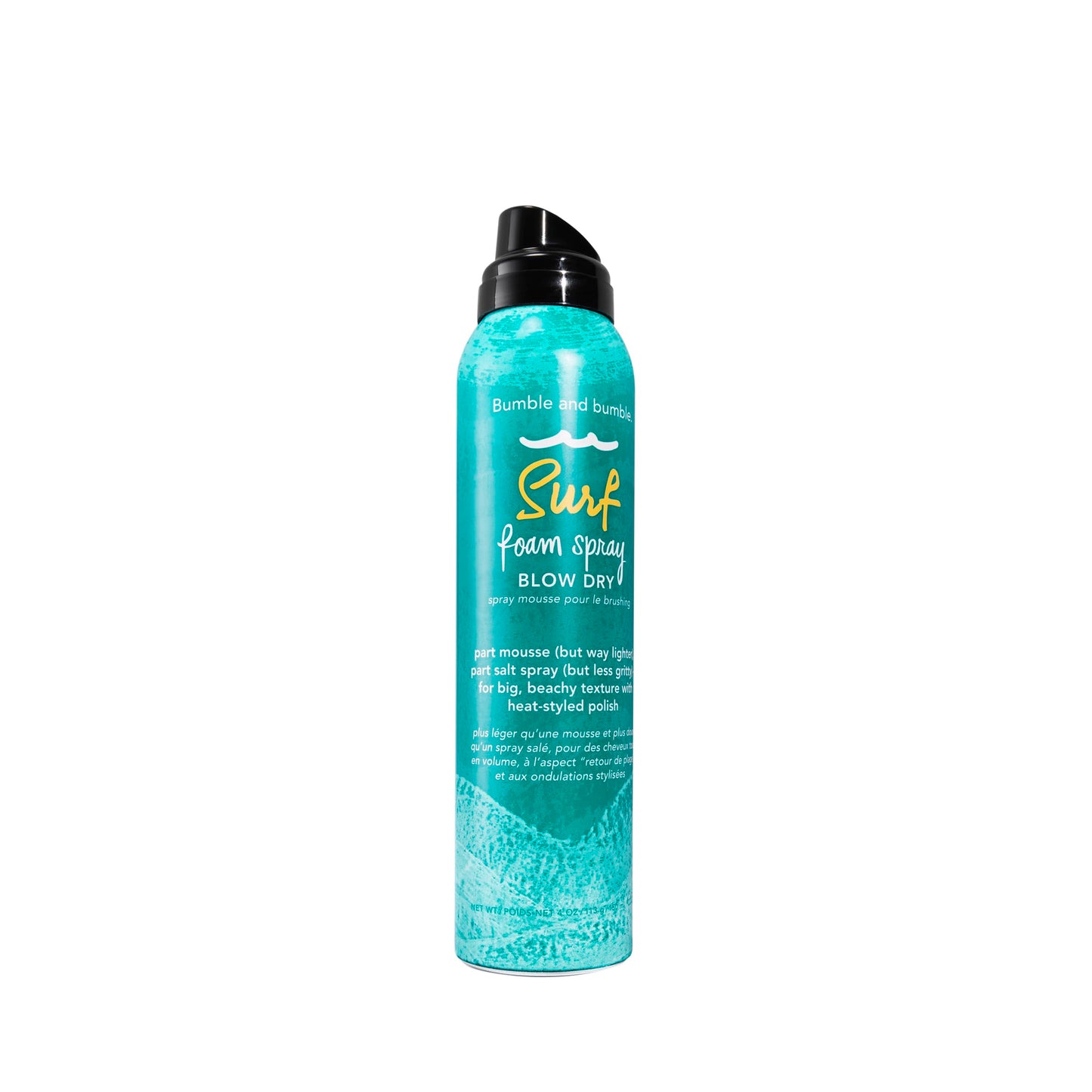 Bumble and bumble. Surf Foam Spray Blow Dry Hair Lightweight Mousse | Adds Texture + Hold | Wavy, Straight, 4 Ounce