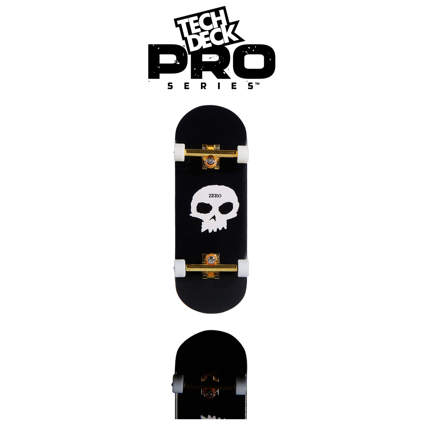 TECH DECK, Zero Pro Series Finger Board with Storage Display, Built for Pros; Authentic Mini Skateboards, Kids Toys for Ages 6 and up