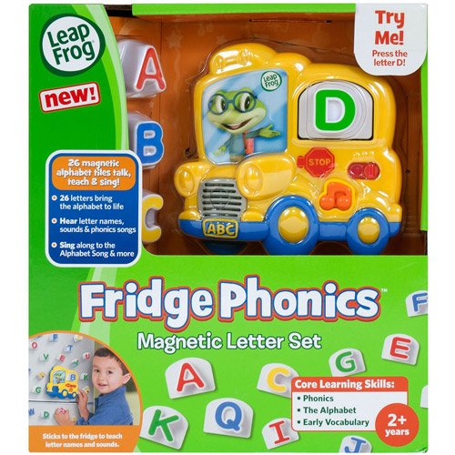 LeapFrog Fridge Phonics Magnetic Letter Set, Yellow