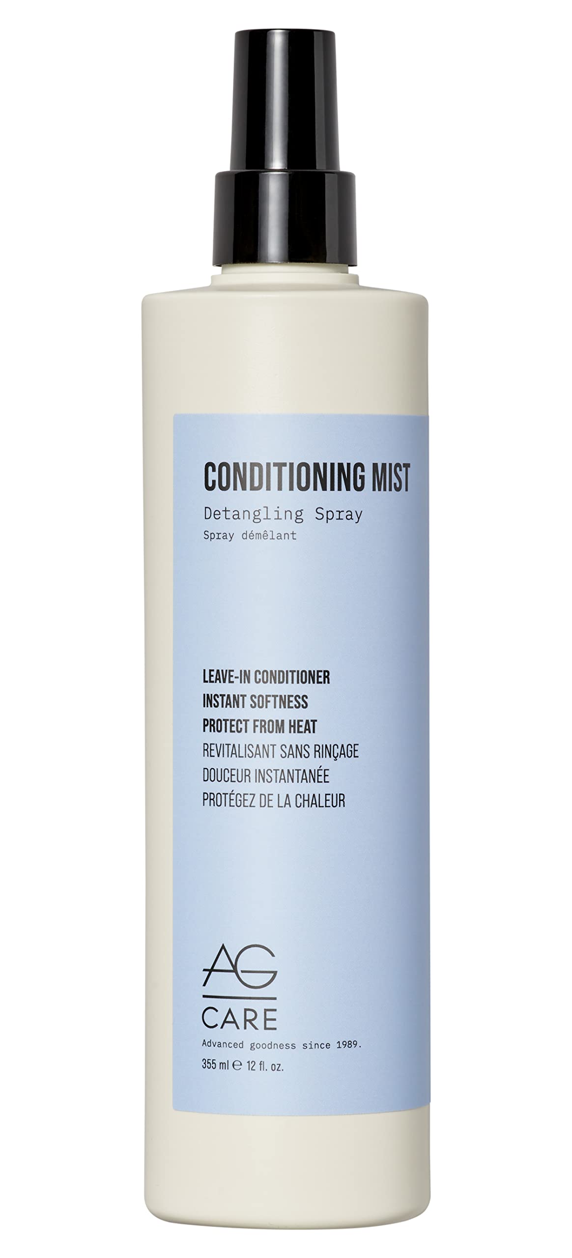 AG Care Conditioning Mist Detangling Spray, Protect From Heat, Soften and Detangle 12 Fl Oz