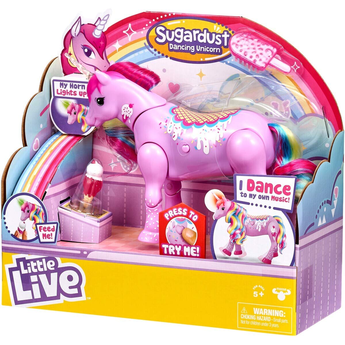 Little Live Pets Unicorn - Sugardust - Dance to My own Music!