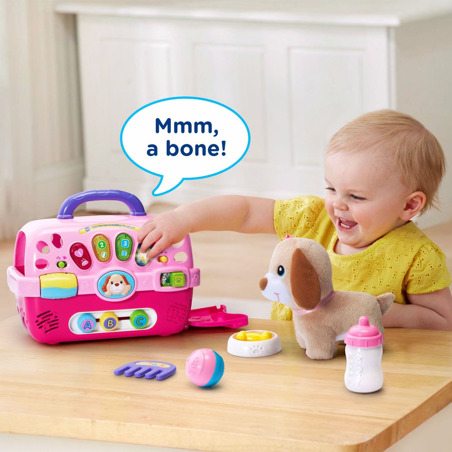 VTech Care for Me Learning Carrier, Pink