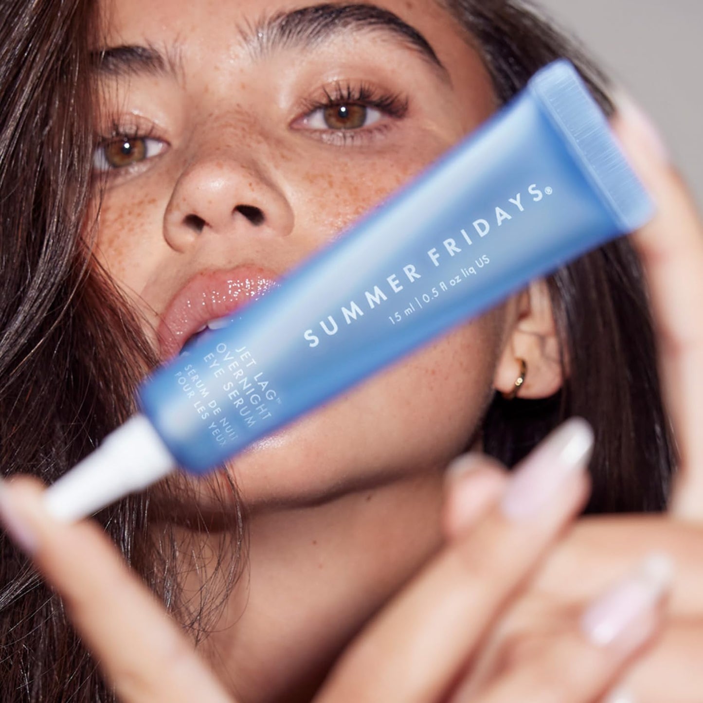 Summer Fridays Jet Lag Overnight Eye Serum – Hydrate, Smooth & Depuff Dark Circles, Firm Undereye, 0.5 Fl Oz