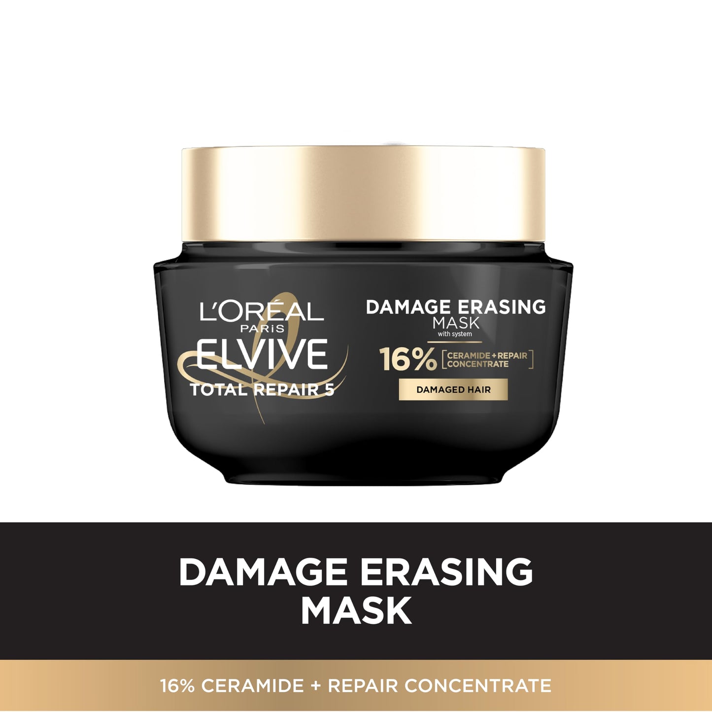 L'Oreal Paris Elvive Total Repair 5 Damage-Erasing Balm with Almond and Protein, 8.5 Ounce (Packaging May Vary)