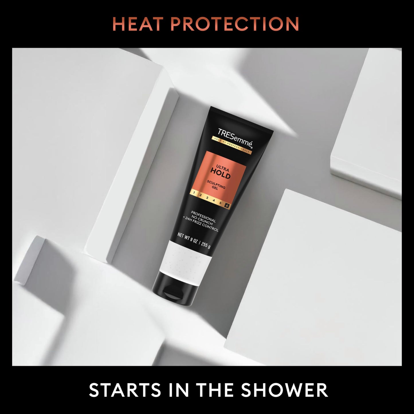 TRESemmé Gel Ultra Hold for 24H Frizz Control, with Pro Lock Technology, 9 oz