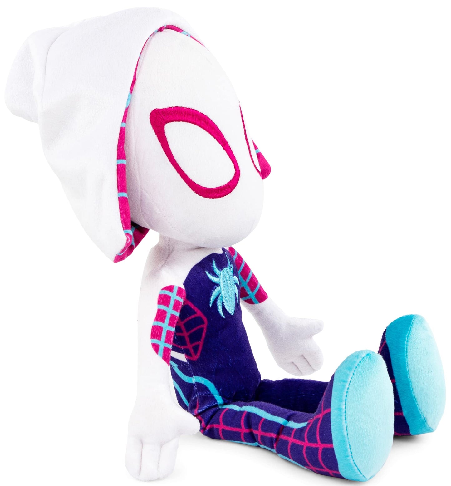 Jay Franco Marvel Spidey & Friends Gwen Ghost-Spider Pillow Buddy – Soft Microfiber Plush, 18” (Official Marvel Product)