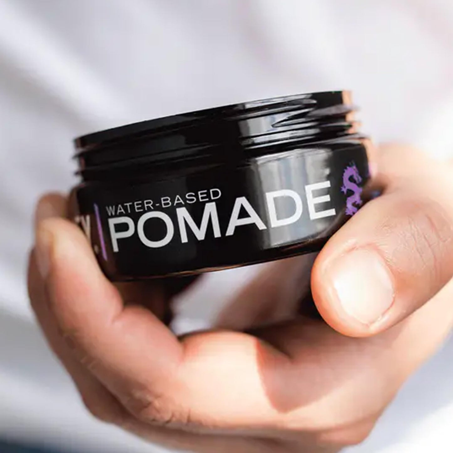 Billy Jealousy Lunatic Fringe Water-Based Pomade for Men – Strong Hold, High Shine, Vegan & Water Soluble Hair Styling Product, 3 oz