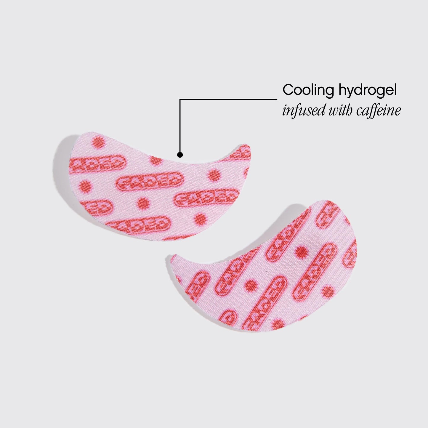 Topicals Faded Under Eye Masks – Depuff, Hydrate & Brighten with Kojic Acid, Caffeine & Niacinamide, Reduces Dark Circles & Fine Lines (6 Pack)s