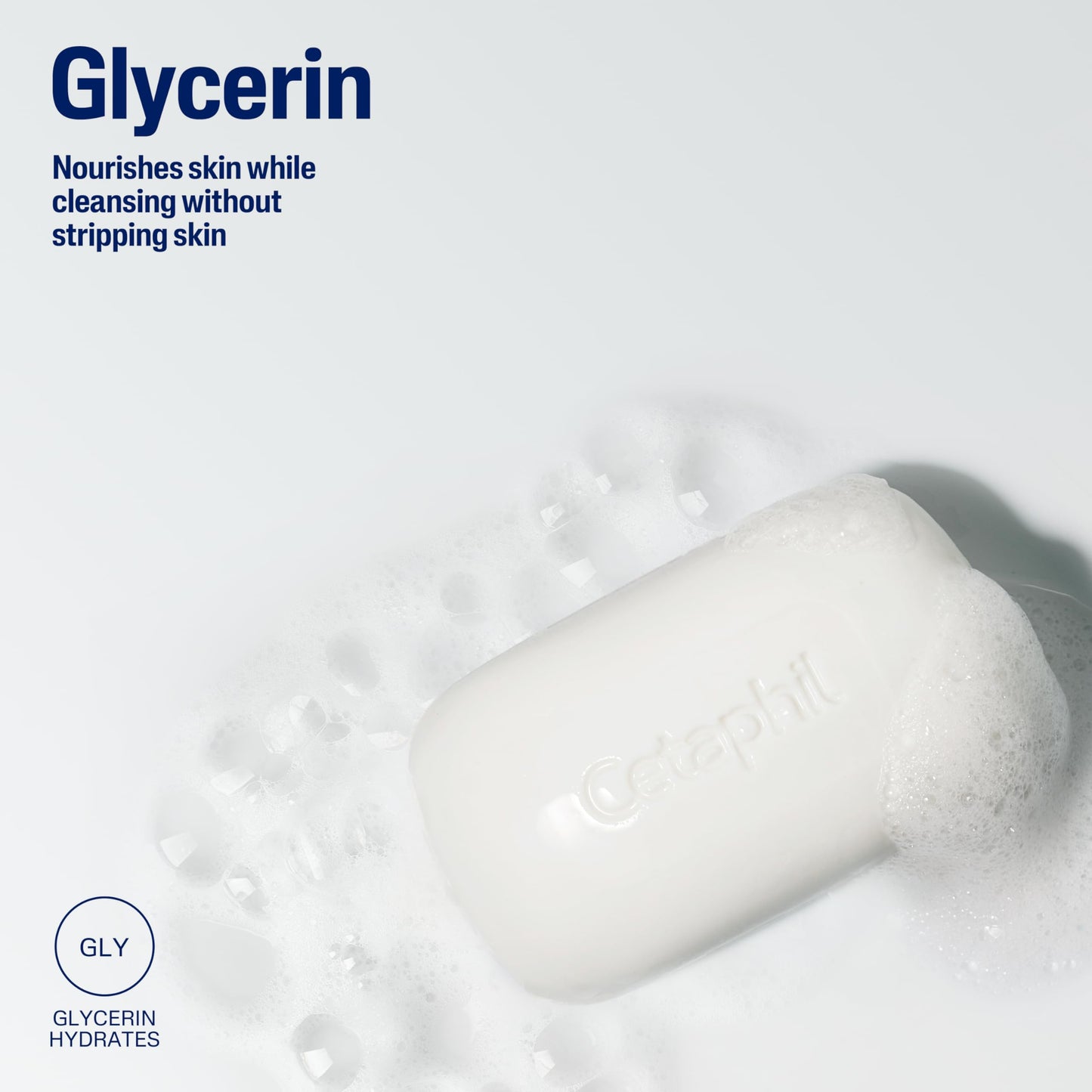 CETAPHIL Gentle Cleansing Bar 4.5oz, Pack of 3 – Nourishing, Non-Comedogenic Bar for Dry & Sensitive Skin, Non-Irritating