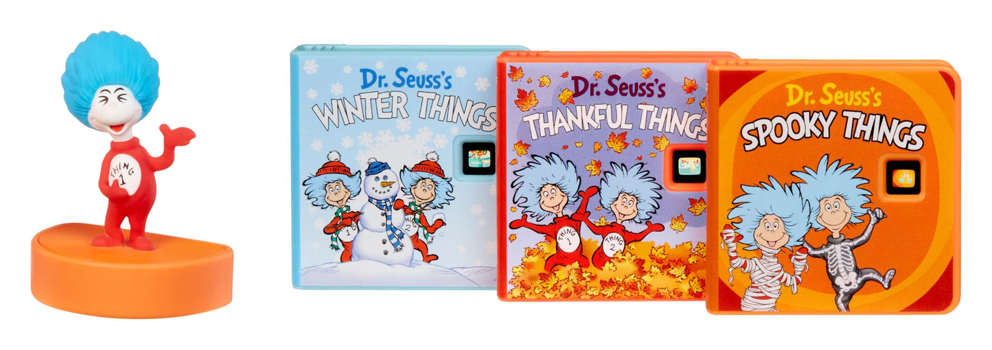 Little Tikes Story Dream Machine Dr. Seuss Thing 1 Collection - Storytime Books & Audio Toy for Toddlers & Kids Ages 3+ Boys & Girls