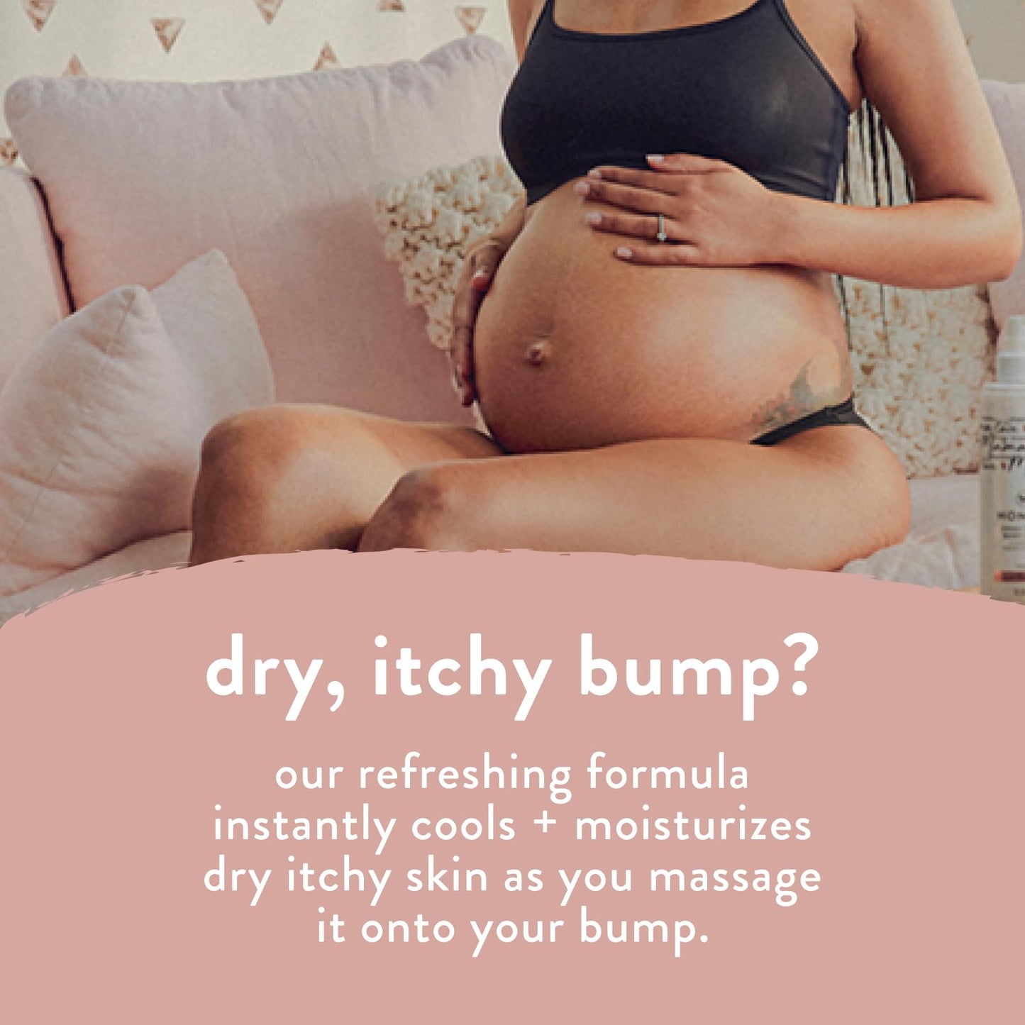 The Honest Company Honest Mama Chill Mama Soothing Jelly Cooling Formula for Itchy Dry Growing Belly Aloe and Eucalyptus Infused 4 fl oz