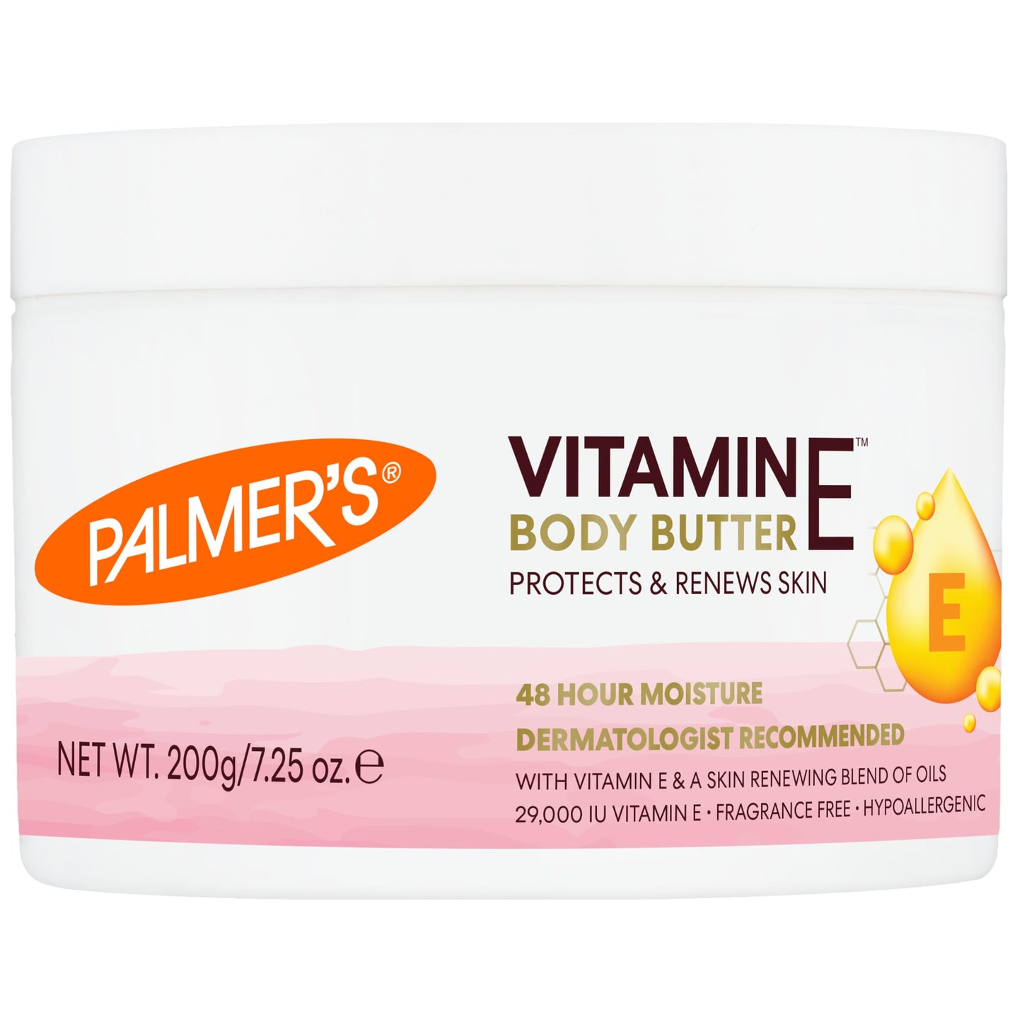 Palmer's Natural Vitamin E Body Butter, 7.25 Ounce