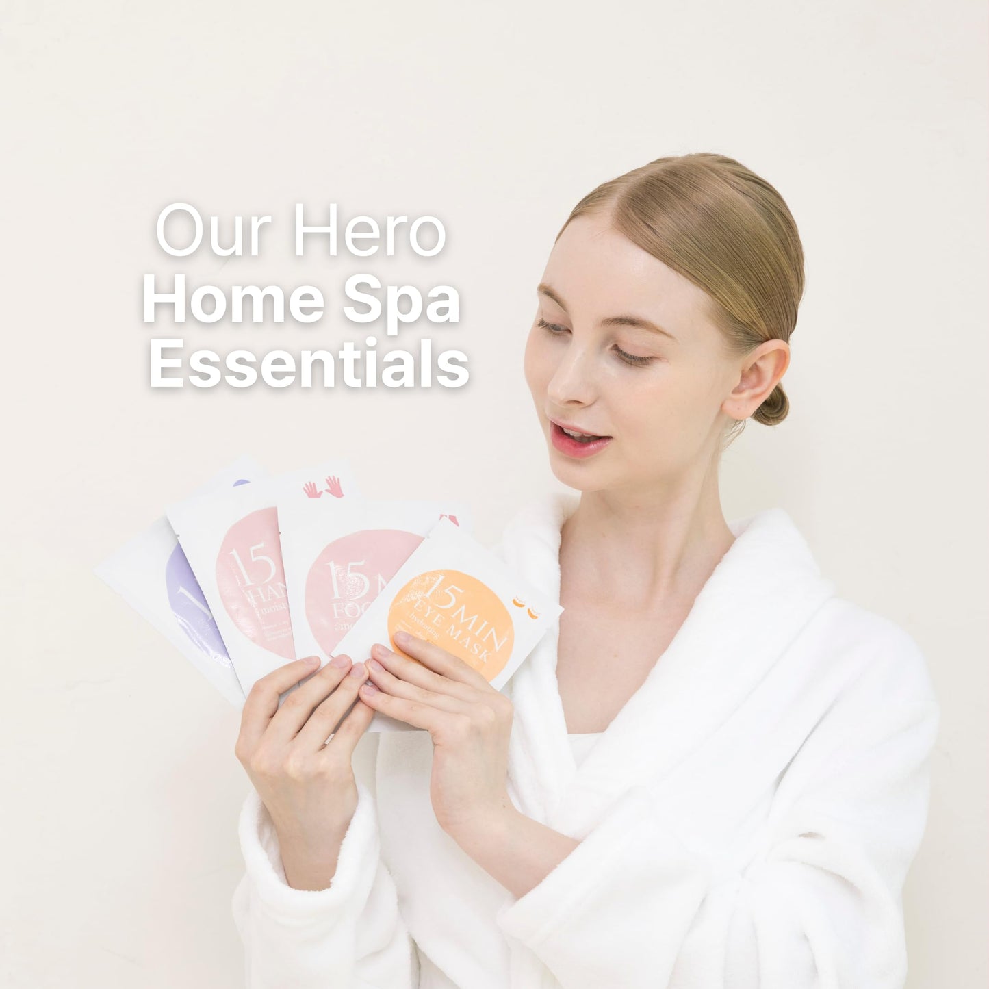 15 Min Pamper Me Kit by Naisture – Korean Spa and Skincare Kit for Women with Hair Mask, Hand and Foot Masks, Eye Mask, and Face Masks