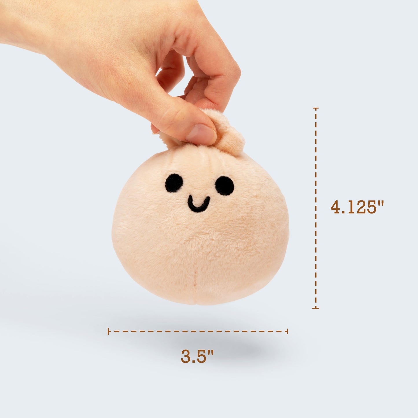 Emotional Support Dumplings – 5 Plushies with Basket, Cute Squishy Toys & Plush Animals, Perfect Gift for Loved Ones of All Ages