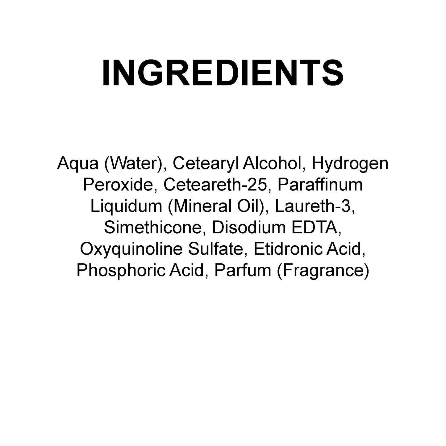 Prorituals CREAM DEVELOPER 5 Vol/ 33OZ