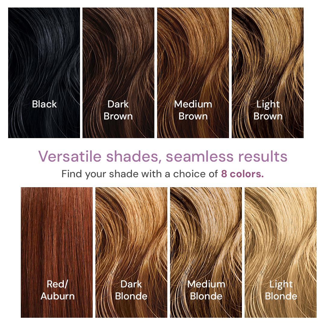 Style Edit Root Concealer Spray Dark Brown 2oz | Instantly Covers Gray Roots | Salon-Quality Touch Up Hair Color for Women | Pack of 1