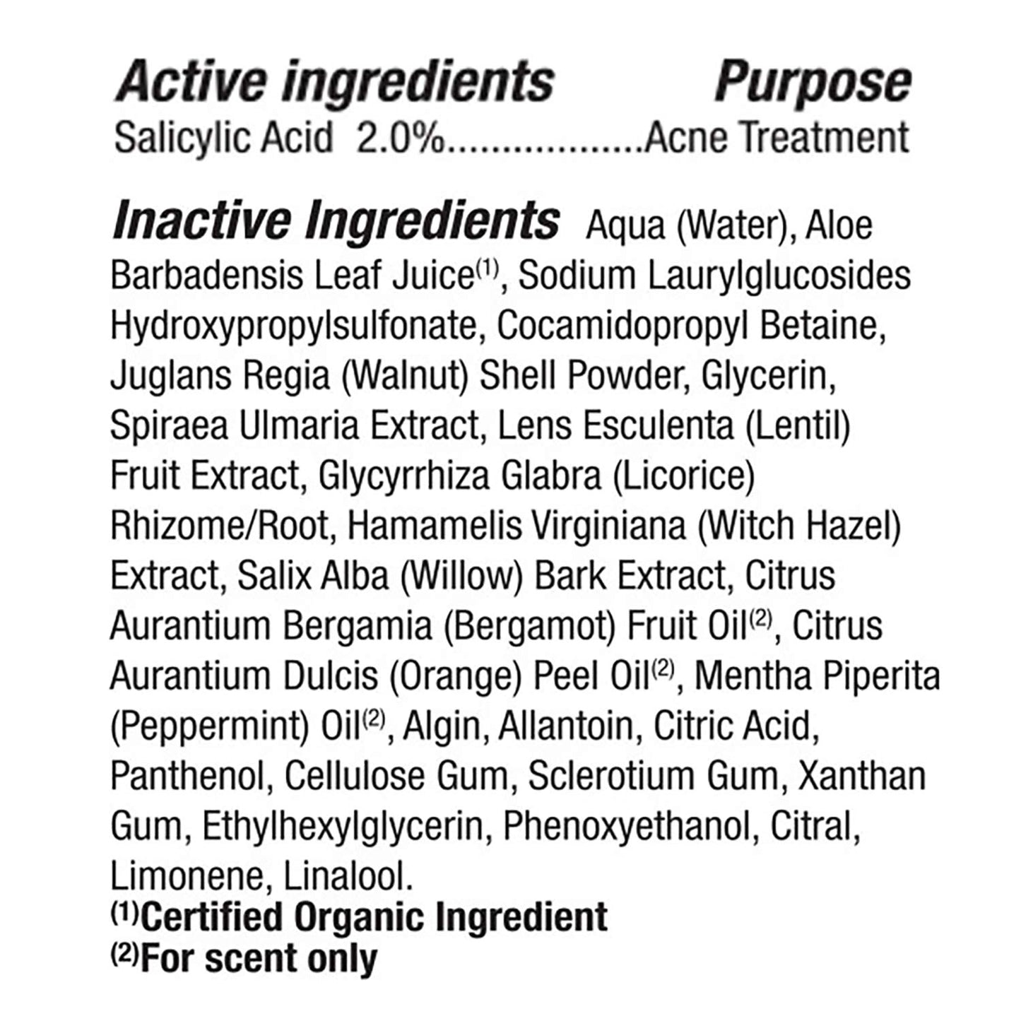 Alba Botanica Natural Acnedote Face & Body Scrub, 8 Fl Oz